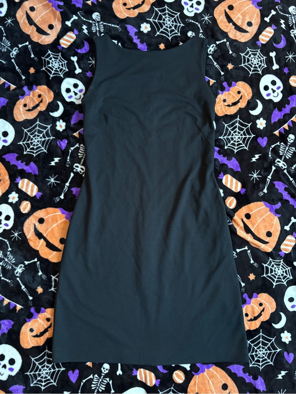 New York & Company Black Sleeveless Mini Dress
